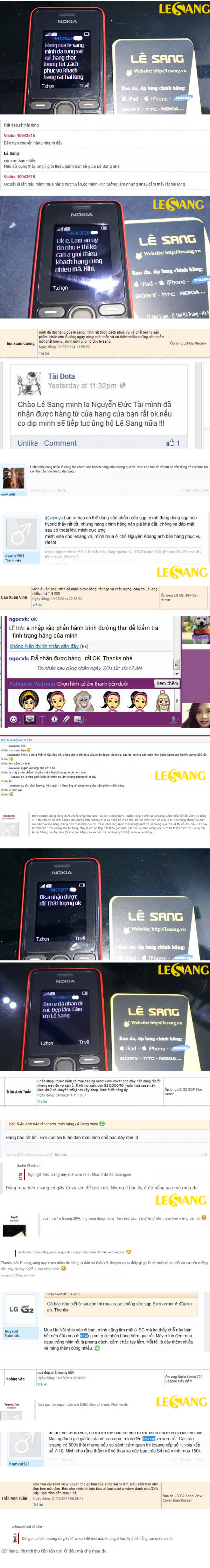 khách hàng online của Lê Sang, Lê Sang Ốp lưng điện thoại - 3